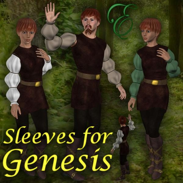 Tie-on Fantasy Sleeves for Genesis