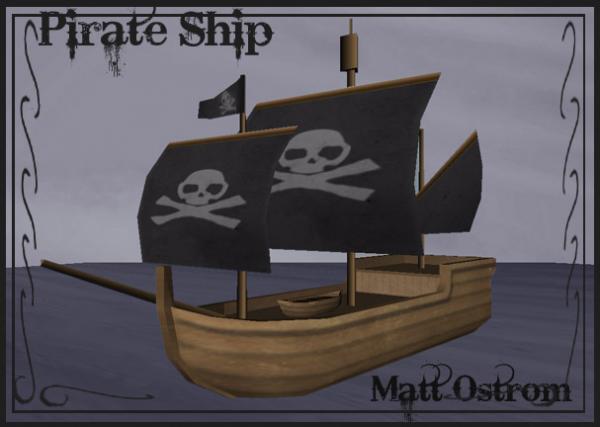 Mattimage3D Pirate Ship