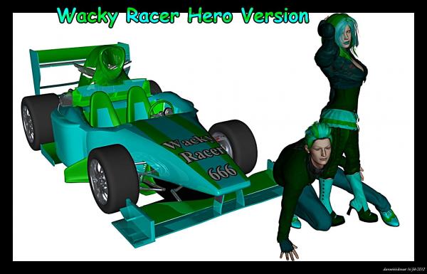 Wacky Racers Hero Version. ;~)