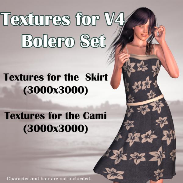 Textures for V4 Bolero Set 04