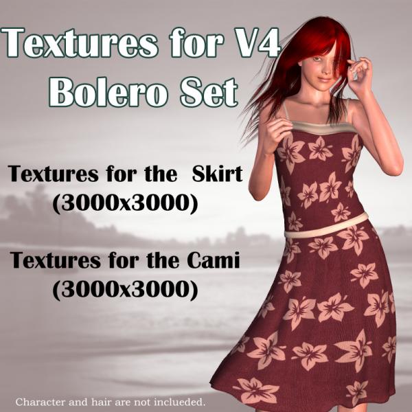 Textures for V4 Bolero Set 05