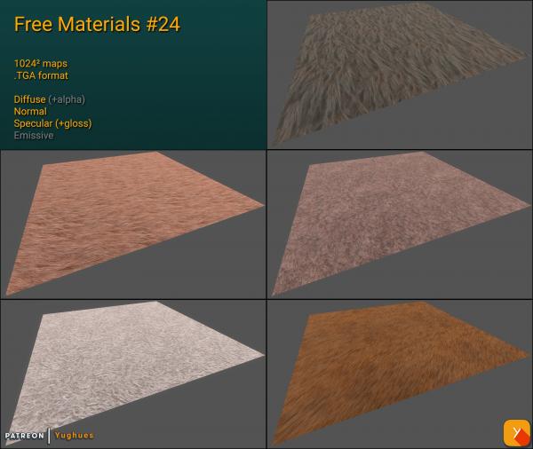 Free Materials Pack #24 Redux