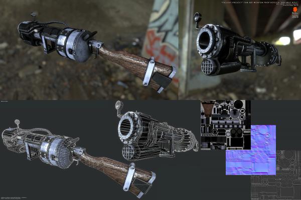 Fallout NV Weapon Replica &quot;Railway Rifle&quot;