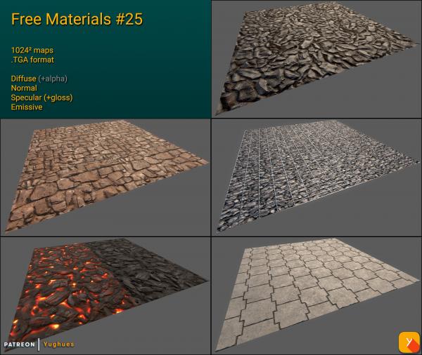 Free Materials Pack #25 Redux