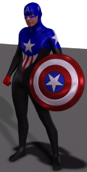 Captain America Bucky Barnes GSuit