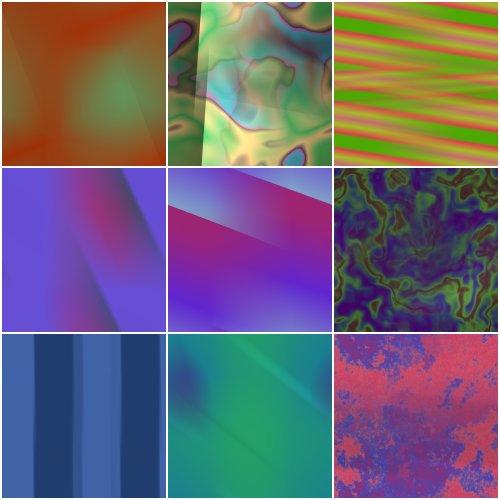 Abstract Tiles 1311-1320