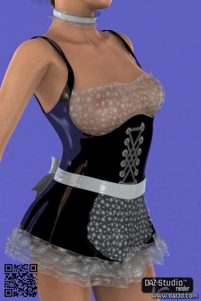 LF Hot Costumes Maid Materials for Daz Studio