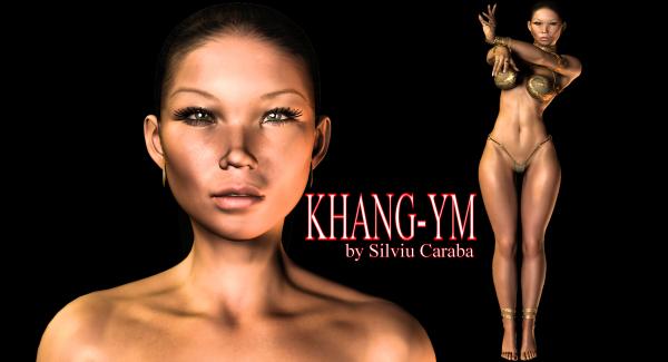 KHANG-YM(Asian head moforphsV4,A4)by Silviu Caraba
