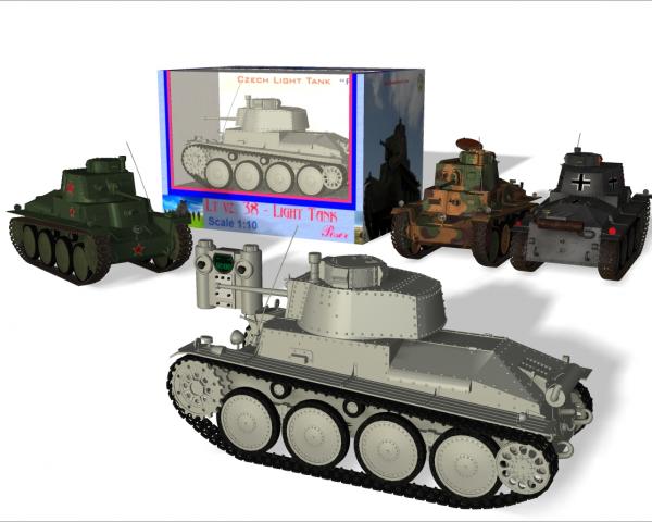 Toy Tank - Ltvz. 38