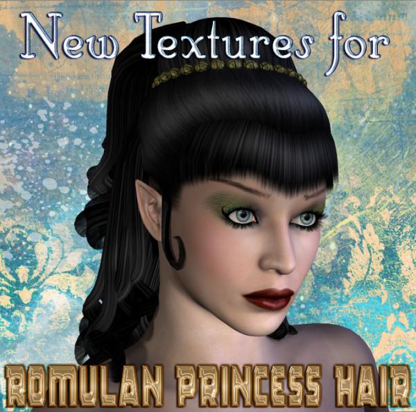 New Textures for Romulan Princess Hair