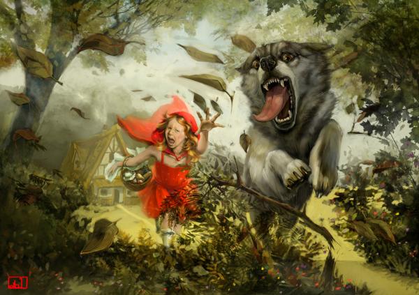 the revenge of the red riding hood