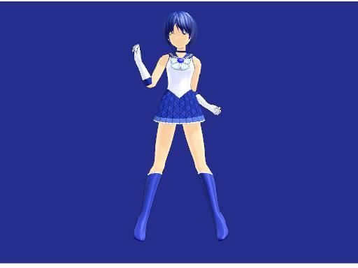 MMD Sailor Mercury Pose
