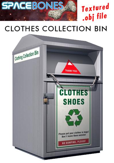 Clothing Collection Bin