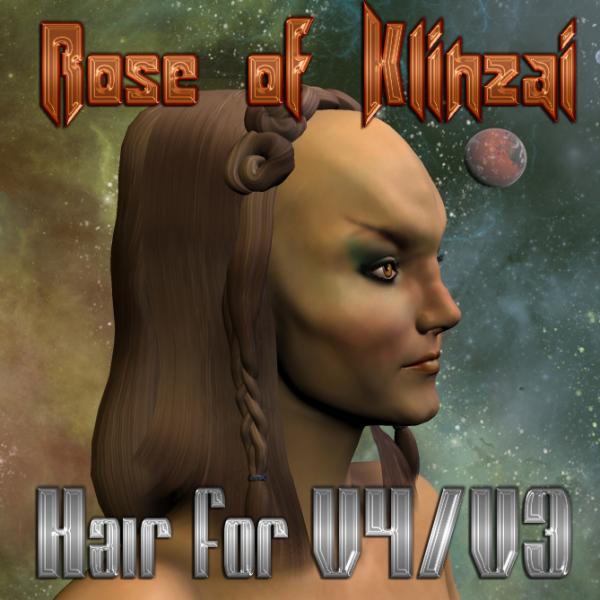 Rose of Klinzai Hair for V4/V3