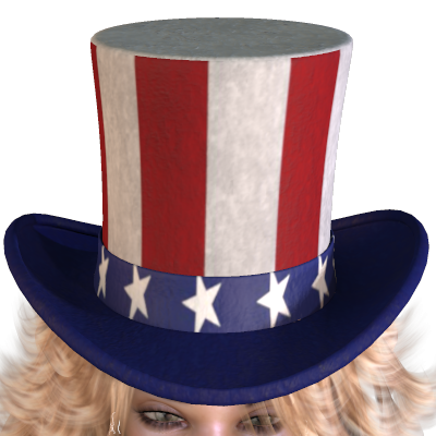 Uncle SAM : Texture for Trixie's Magician Hat