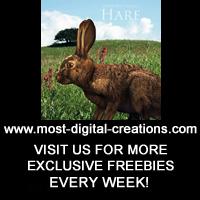 Hare Prop for Poser and DAZ Studio