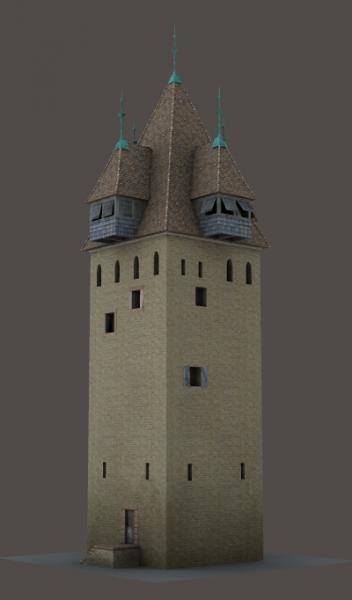 A medieval tower