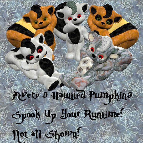 Avery's Haunted Pumpkins for Chloe Plushie