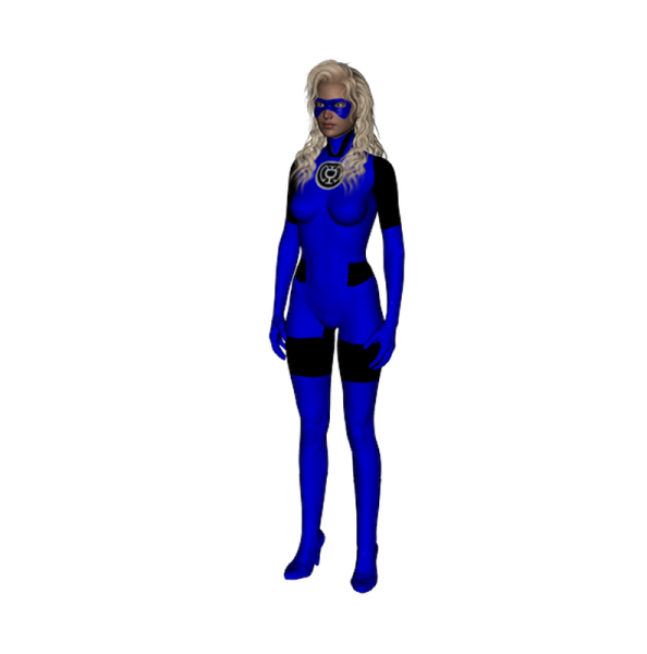 Blue Lantern SuperSuit Female