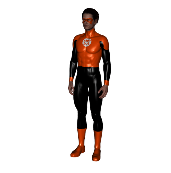 UPDATED Orange Lantern SuperSuit