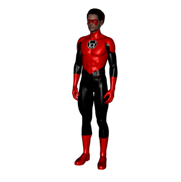 UPDATED Red Lantern SuperSuit