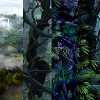 Jungle Backgrounds Collection