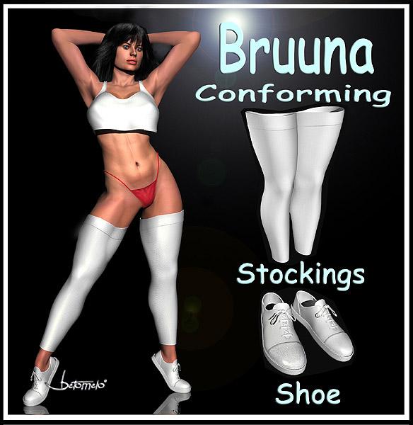 Stockings and Shoes for Bruuna.