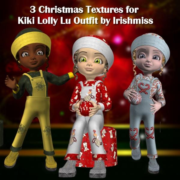 Christmas Kiki LollyLu Textures