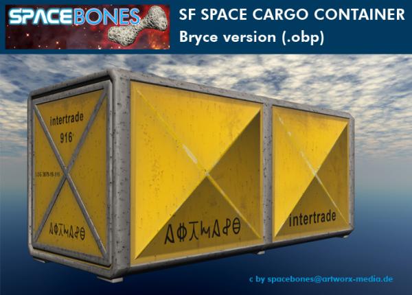 SF Space Cargo Container, Bryce version (.obp)