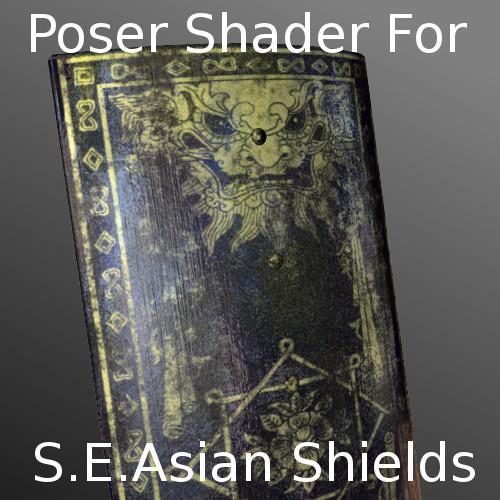Poser Shader For S.E.Asian Shields