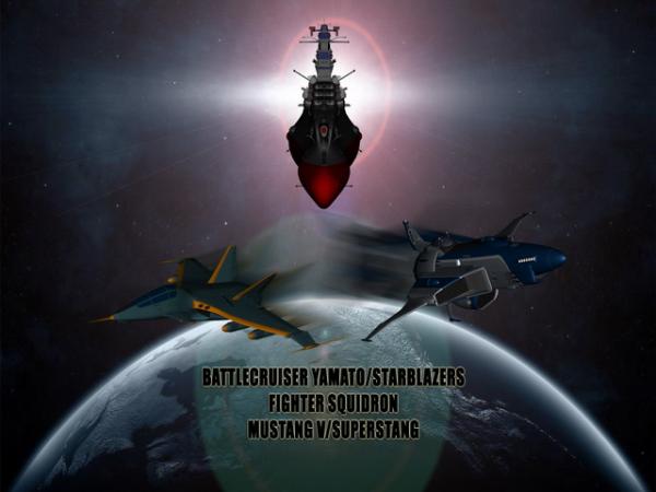 Battleship Yamato/Starblazers: Fighter pack