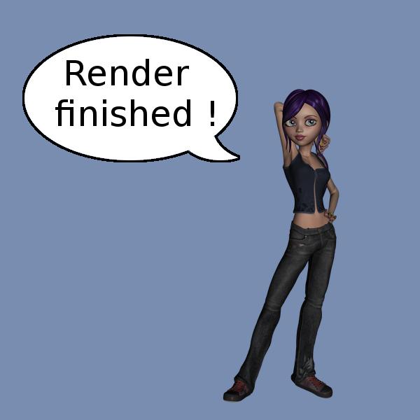 Render finished !