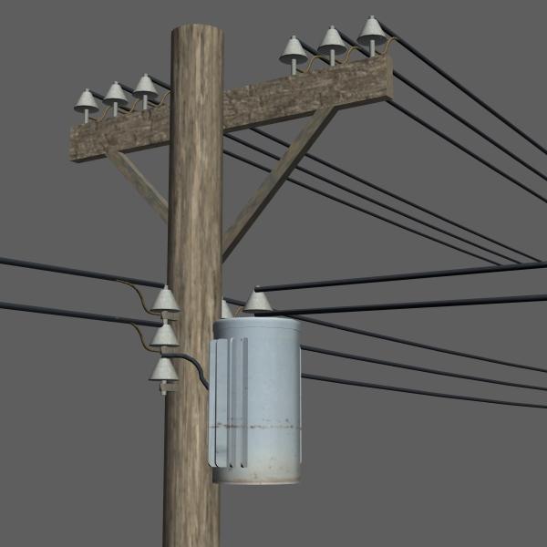 Street Construction Set - Telephone Pole Add-On