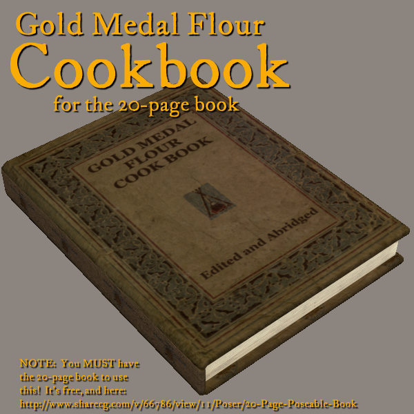 Gold Medal Flour Cookbook for the 20-Page Book