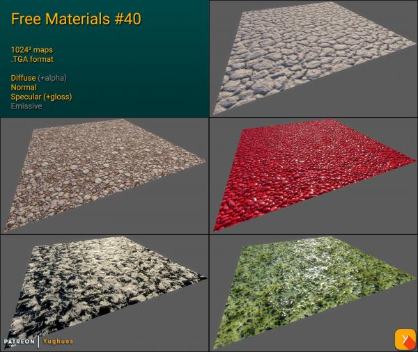 Free Materials Pack #40 Redux