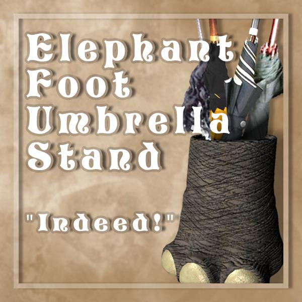 ELEPHANT FOOT UMBRELLA HOLDER