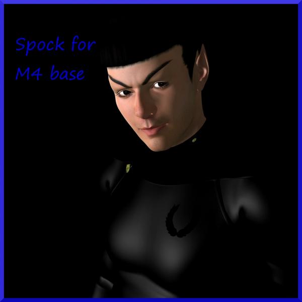 Spock for m4 base(se description)Zachary Quinto