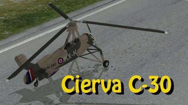 Autogyro Cierva C-30