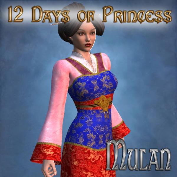 12 Days of Princess - Mulan
