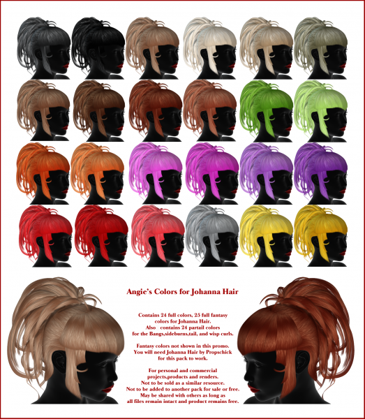 Angie&#039;s Colors for Johanna Hair