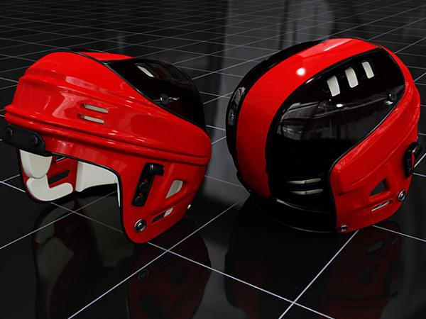 Hockey helmet