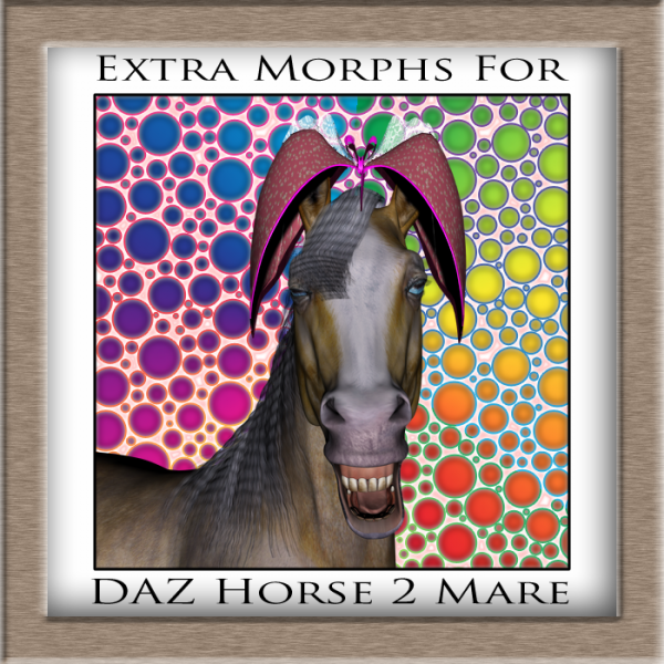 Morphs (CC-BY-30) for DAZ Horse 2: Mare