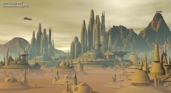 Martian Colonial City