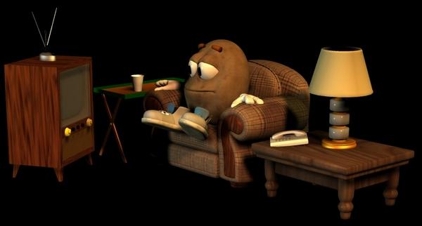 EMOTIGUY COUCH POTATO