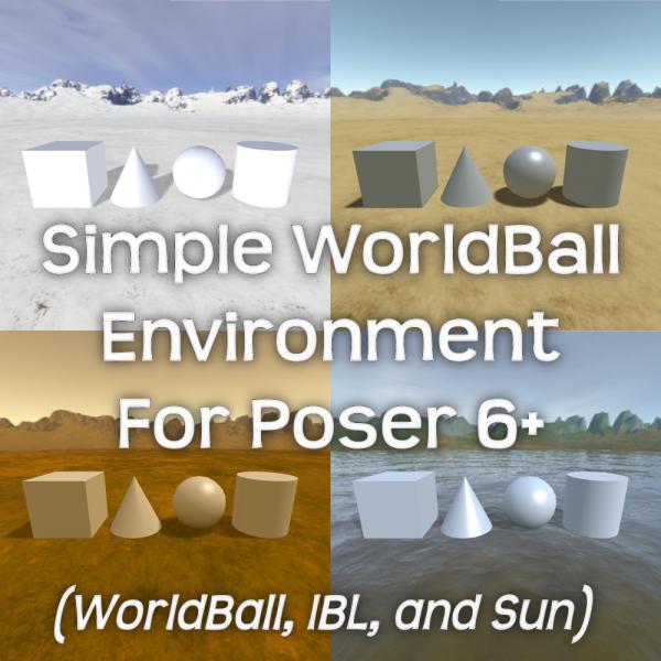 Simple Poser WorldBall