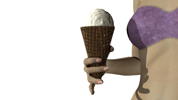 Icecream with Cone