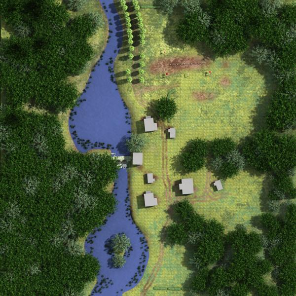 Fantasy Village terrain