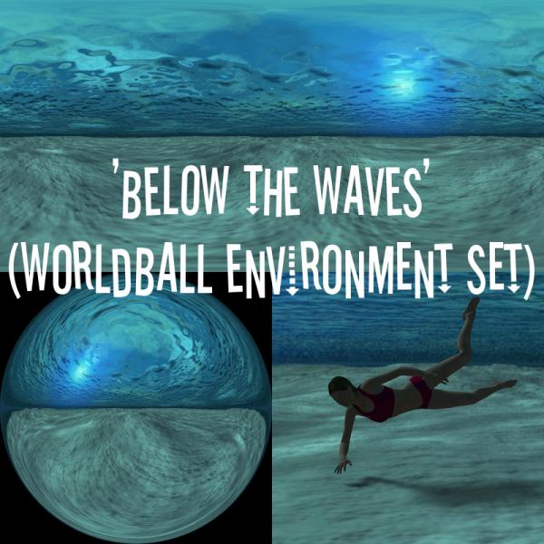 Below The Waves WorldBall Environment Set
