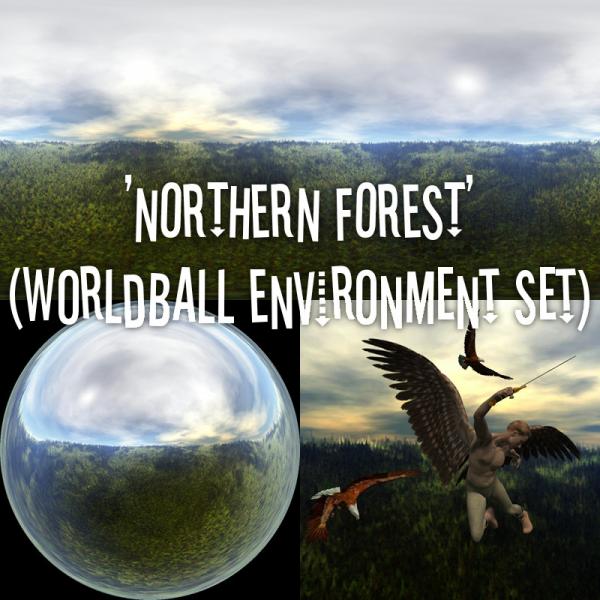 Northern Forest WorldBall Environment Set