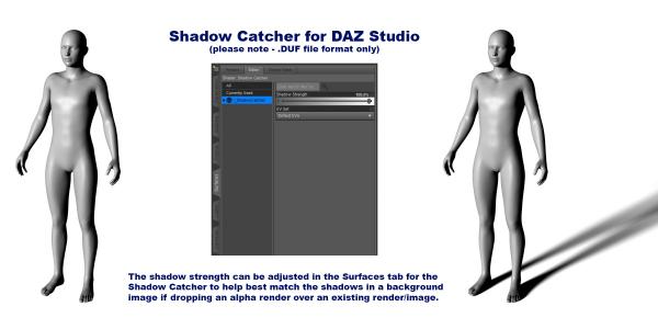 Shadow Catcher For DAZ Studio 4.5+